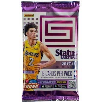 2017/18 Panini Status Basketball Hobby Pack