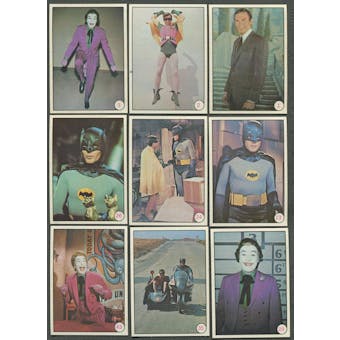 1966 Topps Batman Color 80 Card Lot Batman Robin Penguin