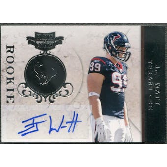 2011 Panini Plates and Patches #134 J.J. Watt Signatures Silver Rookie Auto #04/55