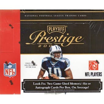2007 Playoff Prestige Football Hobby Box