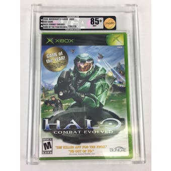 Microsoft Xbox Halo: Combat Evolved VGA Graded 85+ NM+ GOLD