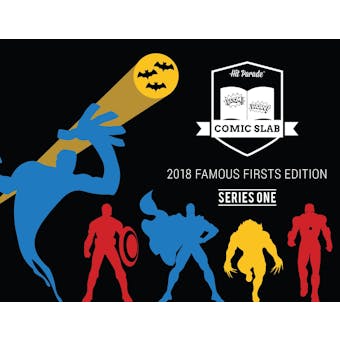 2018 Hit Parade Comic Slab Famous Firsts Edition Hobby Box - Series 1 LOADED WITH BIG $$$ BOOKS!!!!
