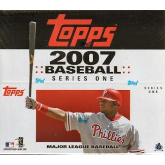 2007 Topps Series 1 Baseball 24 Pack Box (12 cards per pack)