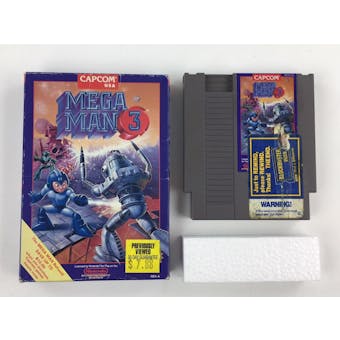 Nintendo (NES) Mega Man 3 Boxed (Missing Manual)
