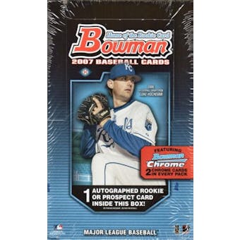 2007 Bowman Baseball Hobby Box