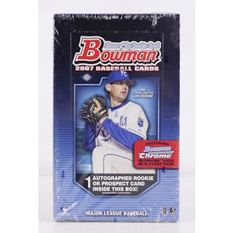 2007 Bowman Baseball Hobby Box