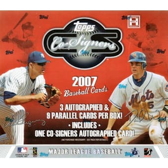 2007 Topps Co-Signers Baseball Hobby Box