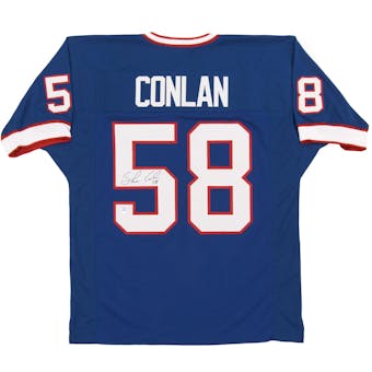 Shane Conlan Autographed Buffalo Bills Blue Football Jersey