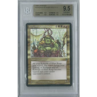 Magic the Gathering Legends Rohgahh of Kher Keep BGS 9.5 (9.5, 9.5, 9.5, 9.5)