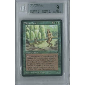 Magic the Gathering Legends Willow Satyr BGS 9 (10, 9, 9, 9.5)