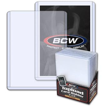 BCW 3x4 Premium Toploaders 25-Count Pack