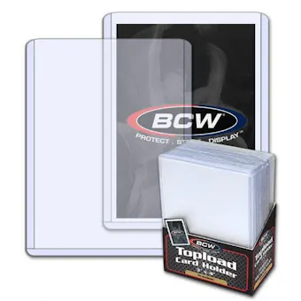 BCW 3x4 Premium Toploaders 25-Count Pack