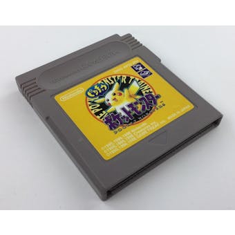 Nintendo Game Boy Pokemon Yellow (Japanese Version Pocket Monsters)