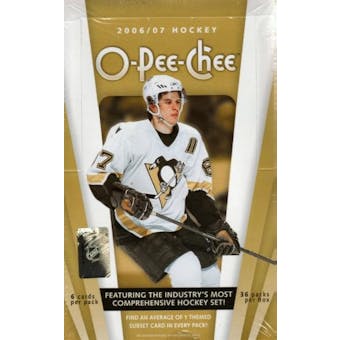 2006/07 Upper Deck O-Pee-Chee Hockey Hobby Box