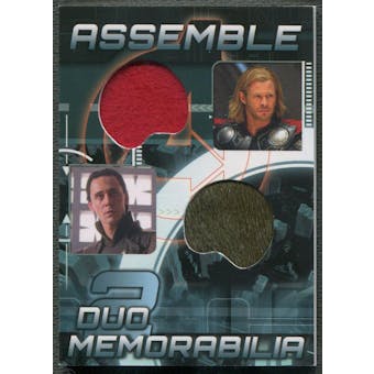 2012 Avengers Assemble #AD7 Thor & Loki Dual Relic