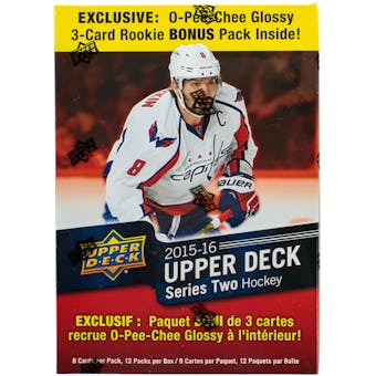 2015/16 Upper Deck Series 2 Hockey 12-Pack Mega Box