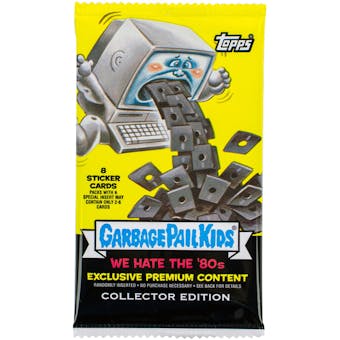 Garbage Pail Kids Series 1 We Hate The 80's Collector Edition Pack (Topps 2018)