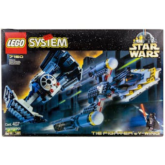 Lego Star Wars Tie Fighter and Y-Wing Fighter 7150 Brand New Sealed Contents