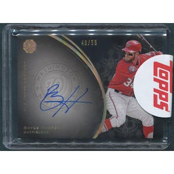 2016 Topps The Mint #FABH Bryce Harper Franchise Auto #48/55