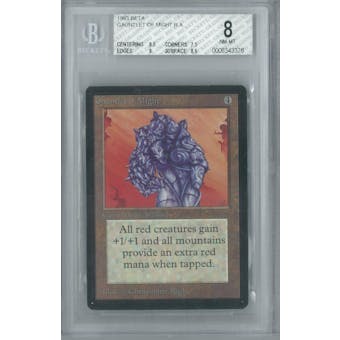 Magic the Gathering Beta Gauntlet of Might BGS 8 (8.5, 7.5, 8, 8.5)