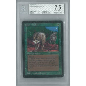 Magic the Gathering Beta Timber Wolves BGS 7.5 (8.5, 7, 8.5, 7.5)