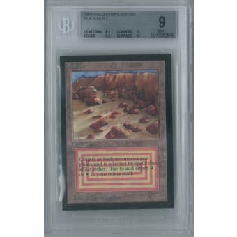 Magic the Gathering Collector's Edition CE IE Plateau BGS 9 (8.5, 10, 9.5, 10)