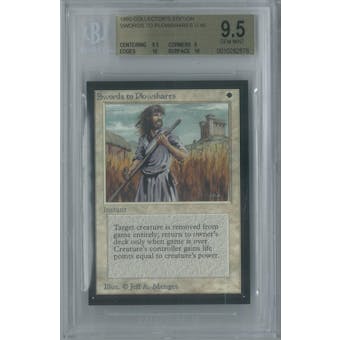 Magic the Gathering Collector's Edition CE IE Swords to Plowshares BGS 9.5 (9.5, 9, 10, 10) POP 3
