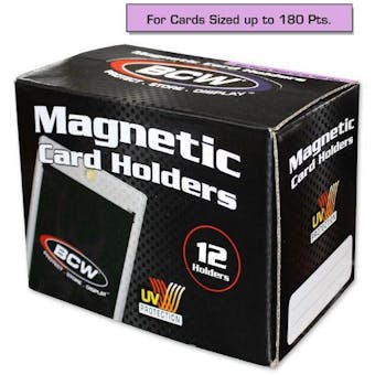 BCW Magnetic Card Holder 180pt. (12 Count Box)