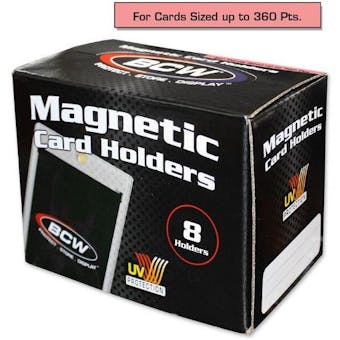 BCW Magnetic Card Holder 360pt. (8 Count Box)