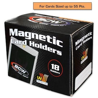 BCW Magnetic Card Holder 55pt. (18 Count Box)