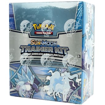 Pokemon Sun & Moon Trainer Kit - Alolan Sandslash & Alolan Ninetales 8-Kit Box