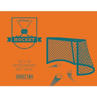 2017/18 Hit Parade Autographed HAT TRICK Hockey Hobby Box Series 2  Matthews, Ovechkin, Kucherov!!
