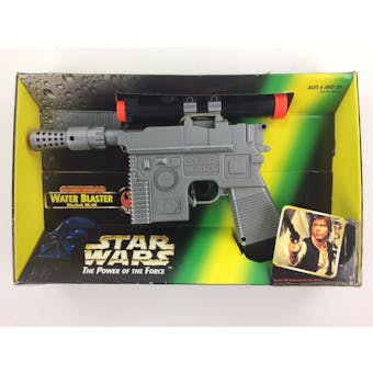 Star Wars POTF2 Han Solo DL-44 Water Blaster Roleplay Toy MISB (Box Wear)
