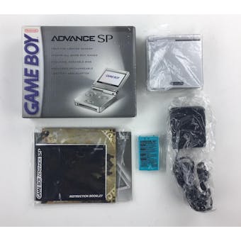 Nintendo Game Boy Advance SP Platinum System Boxed Complete