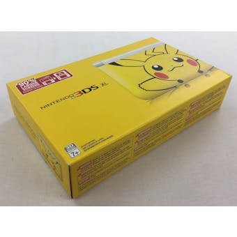 Nintendo 3DS XL Pokemon Yellow Pikachu Edition System New Sealed