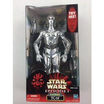 Star Wars TPM 12" TC-14 Electronic Figure MISB (Box Wear)