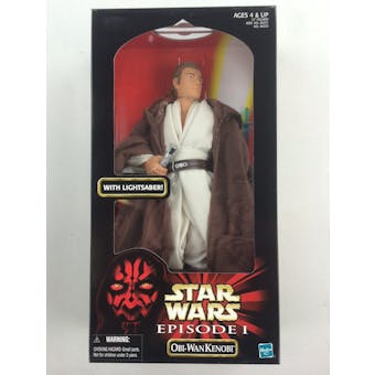 Star Wars TPM 12" Obi-Wan Kenobi Figure MISB (Box Wear)