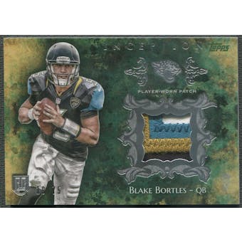 2014 Topps Inception #RPBB Blake Bortles Rookie Green Patch #19/75