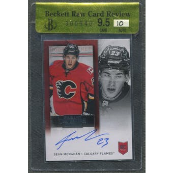 2013-14 Panini Contenders #255 Sean Monahan Rookie Auto BGS 9.5 Raw Card Review