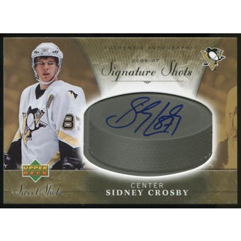 2006/07 Upper Deck Sweet Shot Signature Shots #SSSC Sidney Crosby
