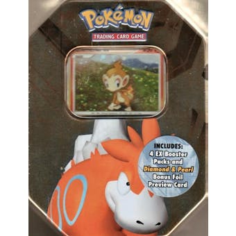 2007 Pokemon Spring Chimchar Gift Tin