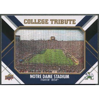 2015 Upper Deck #CM182 Notre Dame Stadium College Tribute Patch