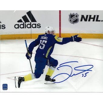 Jack Eichel #15 Autographed Buffalo Sabres All Star Game 8x10 Back Photo