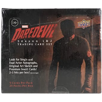 Daredevil Season 1 & 2 Trading Cards Box (Upper Deck 2018)