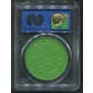 1960 Armour Coins Baseball #1 Hank Aaron Lime Green PSA 8 (NM-MT)