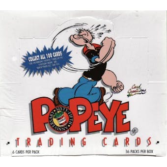 Popeye Hobby Box (1995 Card Creations)