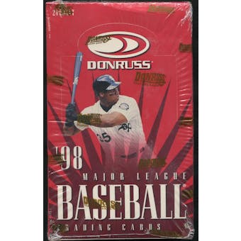 1998 Donruss Baseball 24 Pack Box