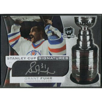2008/09 The Cup #SCSGF Grant Fuhr Stanley Cup Signatures Auto #40/50