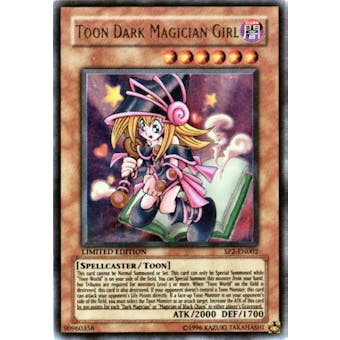 Yu-Gi-Oh Promo Single Toon Dark Magician Girl Ultra Rare (SP2-EN002)