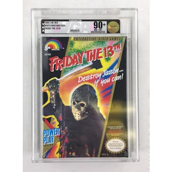 Nintendo (NES) Friday the 13th VGA 90+ NM+/MT U MINT NEW SEALED